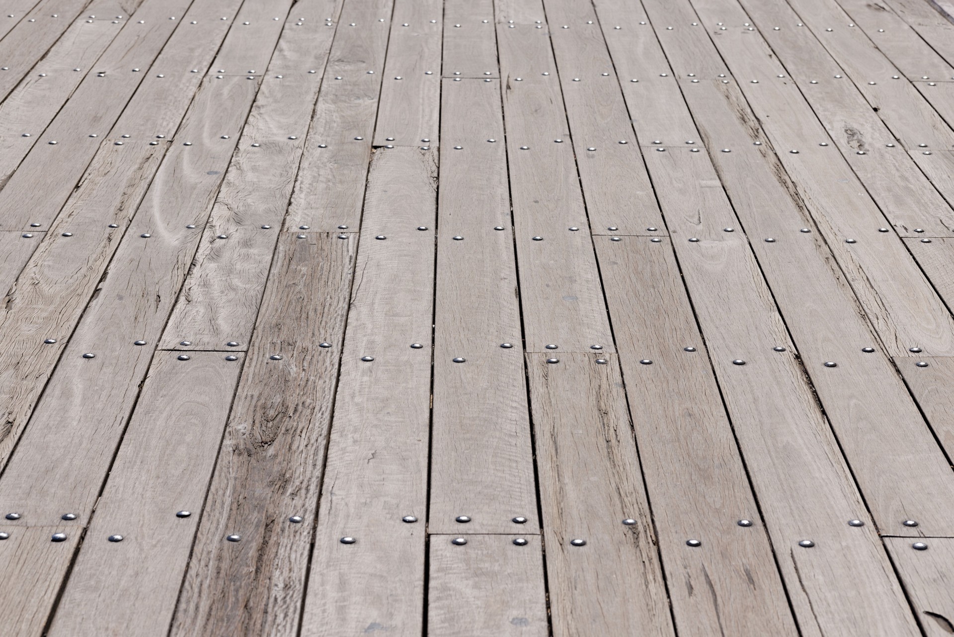 Part of a timber deck